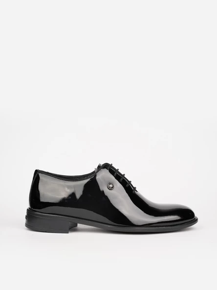 Pierre Cardin 7059 Groom Rugan Klasik Siyah Erkek Ayakkabı ürün görseli 1