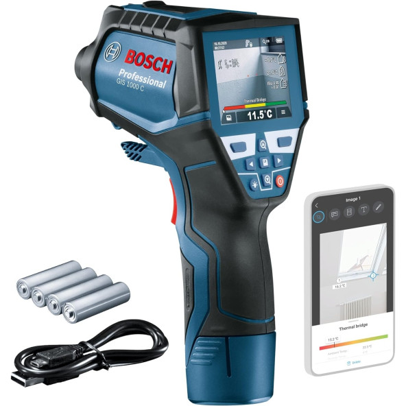 Bosch GIS 1000 C Isı Ve Nem Ölçer ürün görseli 1