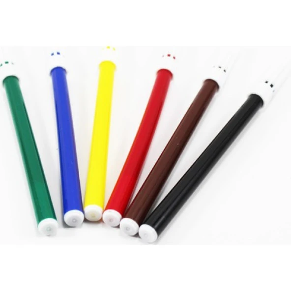 Trix Keçeli Kalem 6Lı T-861 - Resim 2