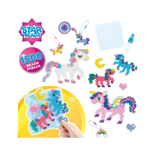 Aquabeads Unicorn Seti, 1500 Parça - Resim 2