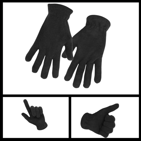 Uyguna-Yakala Siyah (sbln.001) Savage Warm Polar Eldiven-ELD.058 ürün görseli 1
