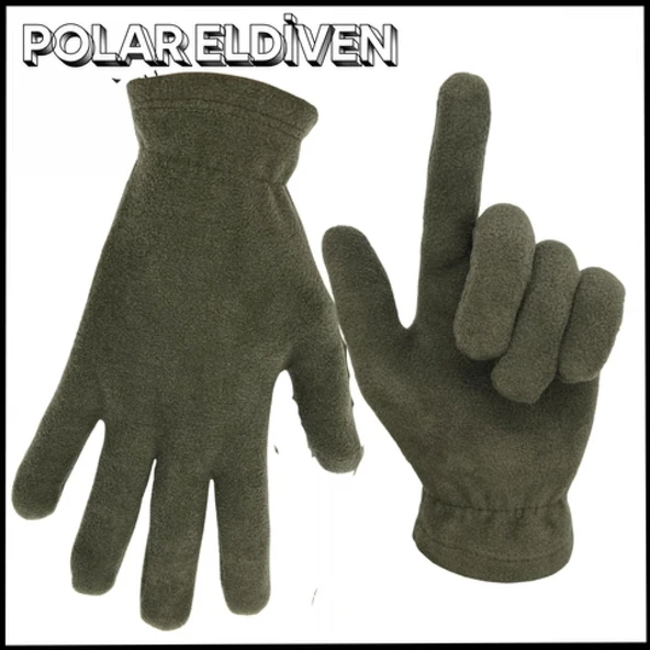 Uyguna-Yakala Haki Polar Eldiven-LD.059 ürün görseli 1