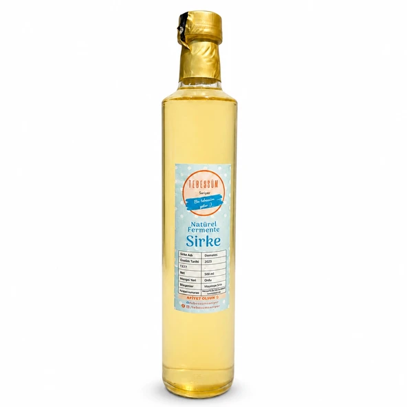 Ordu Organik Pazar Çilek Sirkesi 500 Ml ürün görseli 1