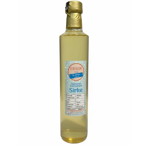 Ordu Organik Pazar Çilek Sirkesi 500 Ml ürün görseli 1