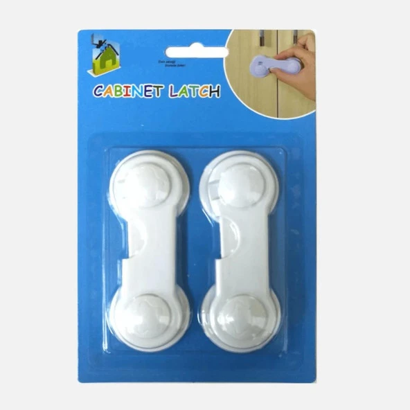 Çocuk Pencere ve Dolap Kilidi 2 li Paket ürün görseli 1