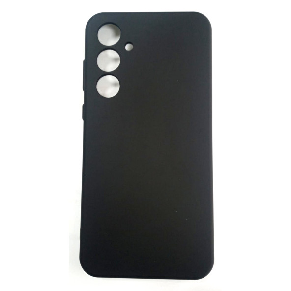Samsung Galaxy A35 Uyumlu Ruber Case Yumuşak Slikon Kılıf Siyah ürün görseli 1