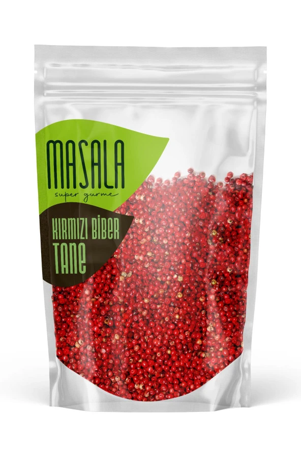 Kırmızı Karabiber (Tane) 250 g - Red Black Pepper - Resim 2