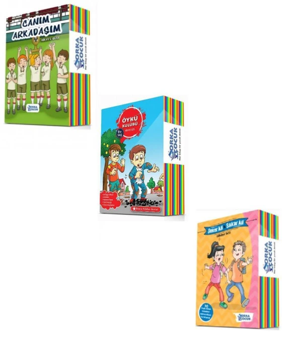 Orka 4. Sınıf Hikaye Seti 30 Kitap (Canım Arkadaşım - Öykü Kulübü - Şeker Ali) ürün görseli 1