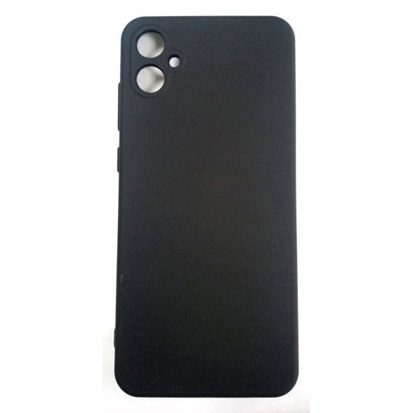 Samsung Galaxy A05 Uyumlu Ruber Case Yumuşak Slikon Kılıf Siyah ürün görseli 1