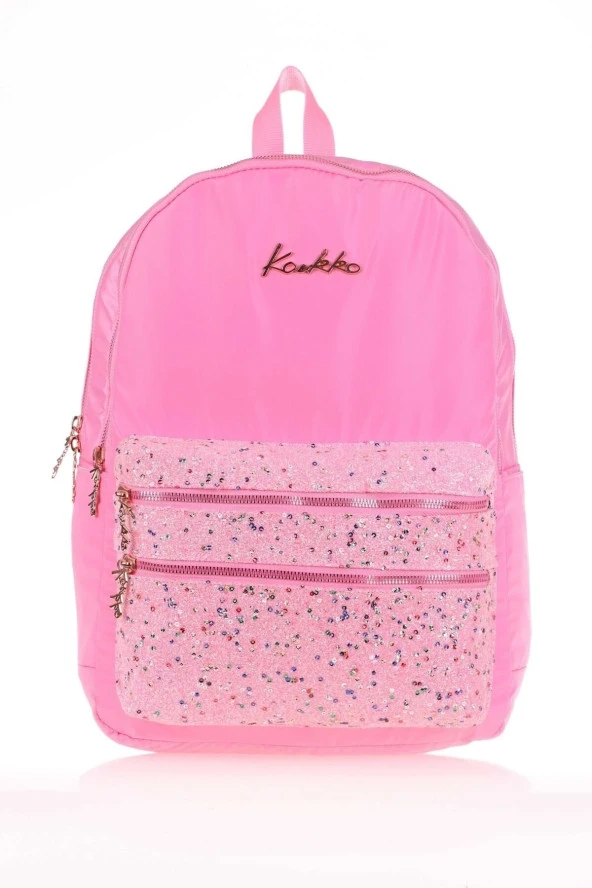 KAUKKO Magıc Dreams Sırt Çantası (taşlı Pullu-pembe) ürün görseli 1