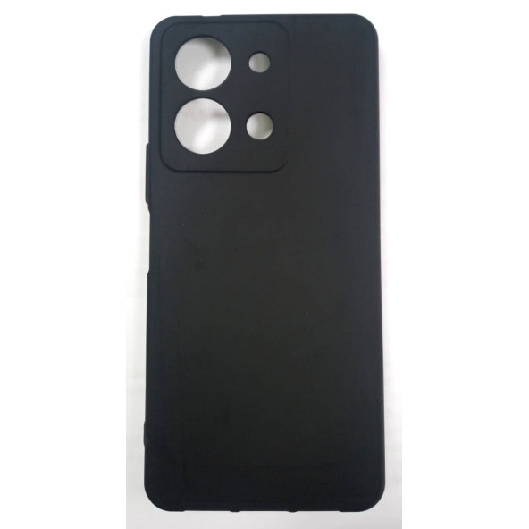 Vivo Y36 Uyumlu Ruber Case Yumuşak Slikon Kılıf Siyah ürün görseli 1