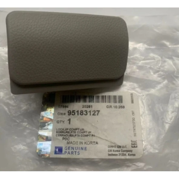 Chevrolet Captiva C140 Torpido Açma Kilidi Titanyum GM,95183127 ürün görseli 1