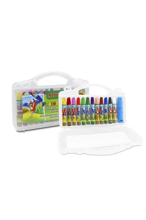 Dc-008296 Oıl Pastel 12 Li Pastel Boya ürün görseli 1
