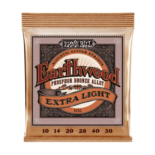 Ernie Ball P02150 Extra Light 10-50 Akustik Gitar Teli ürün görseli 1