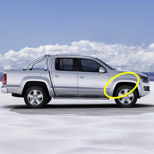 VW Amarok 2010-2012 Sağ Ön Çamurluk Dodik Üst Parça 2H7853718B ürün görseli 1
