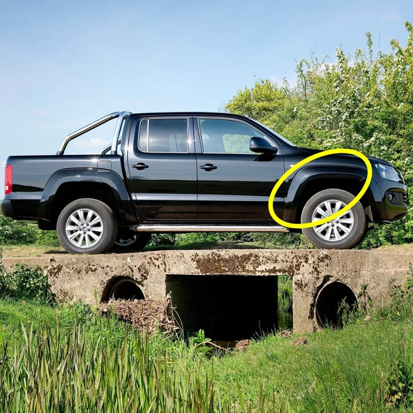 VW Amarok 2013-2016 Sağ Ön Çamurluk Dodik Üst Parça 2HH853718 ürün görseli 1