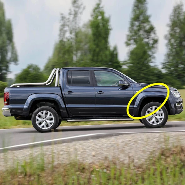 VW Amarok 2017-2023 Sağ Ön Çamurluk Dodik Üst Parça 2HH853718 ürün görseli 1