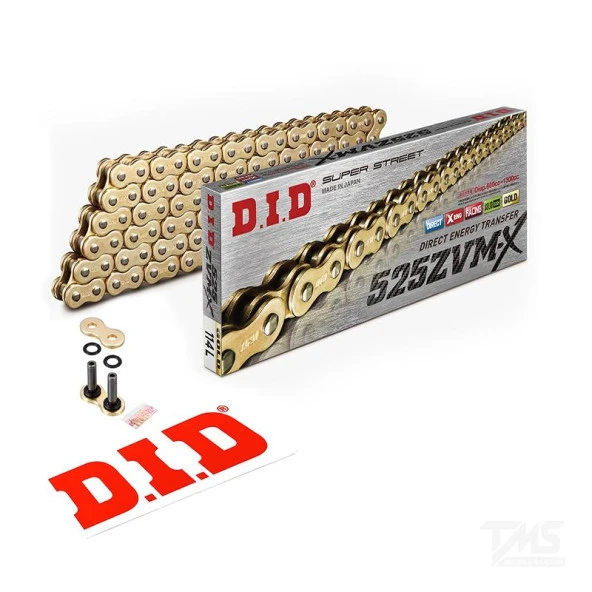 Did 525-114Zvm-x 2017-2023 MV Agusta Dragster 800 RC SCS Uyumlu Zincir Zvm-x Gold (Sarı) Renk ürün görseli 1