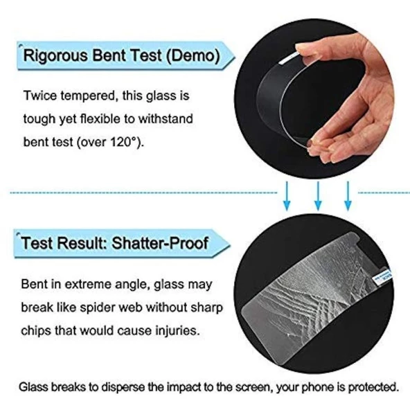 iPhone 11 Pro Max Seramik 5D Ekran Koruyucu - Resim 7