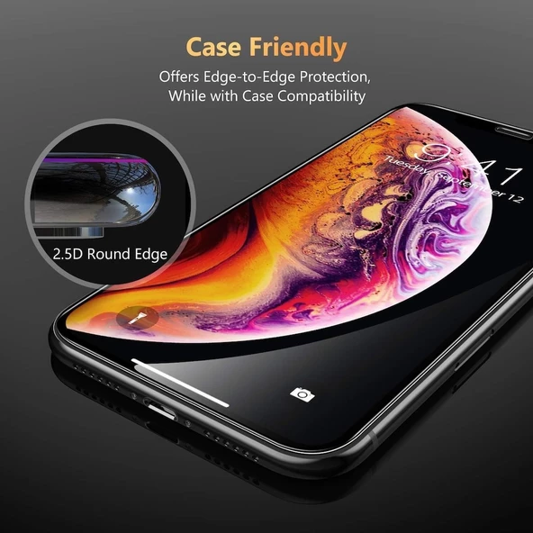 iPhone 11 Pro Max Seramik 5D Ekran Koruyucu - Resim 4