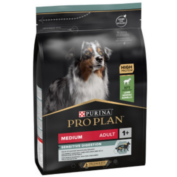 Proplan medium adult 3kg kuzulu köpek sensitive digestion kuzulu yetişkin köpek maması ürün görseli 1