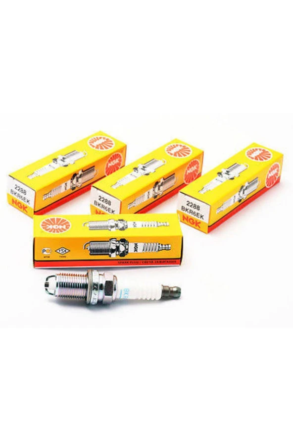 NGK  Bmw Iki Tırnaklı Ngk Buji (6 Adet) Bkr6ek 12129063428 - 12129064619 ürün görseli 1