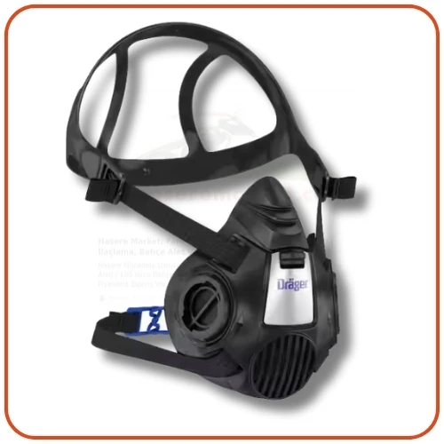 Drager X-Plore 3300 Yarım Yüz Gaz Maskesi | Filtreler Ayrı Satılır ürün görseli 1