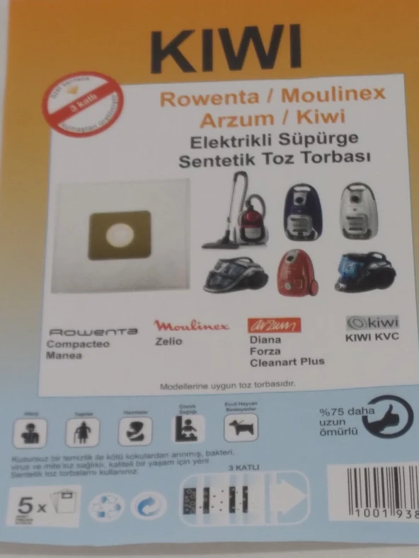 KİWİ SENTETİK ( 4 PAKET 20 ADET ) - Resim 3