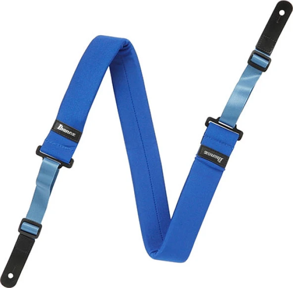 IBANEZ GSF50-BL POWERPAD Strap Blue Gitar Askısı ürün görseli 1