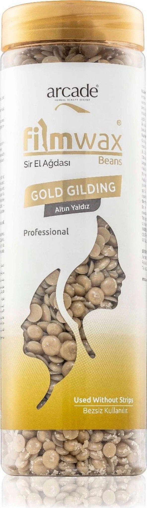 Arcade Filmwax Boncuklu Sir El Ağda 400 Gr Gold Gilding Altın Yıldız ürün görseli 1