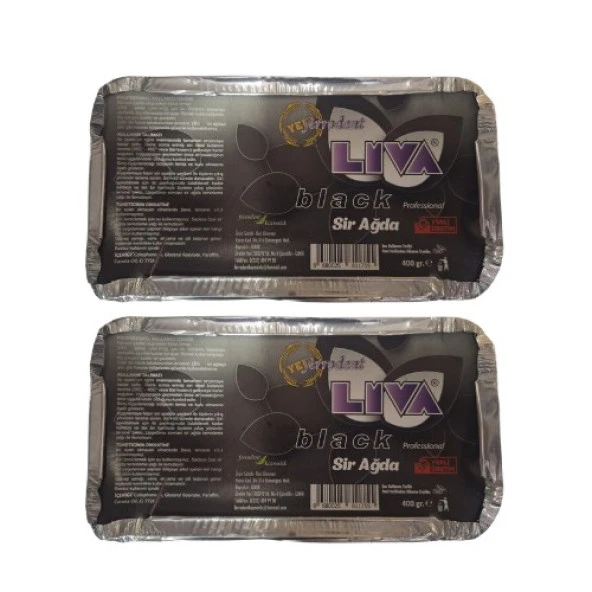 Liva Black Professional Kalıp Sir Ağda 400 Gr X 2 Adet ürün görseli 1