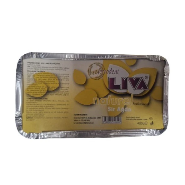 Liva Naturel Professional Kalıp Sir Ağda 400 Gr ürün görseli 1
