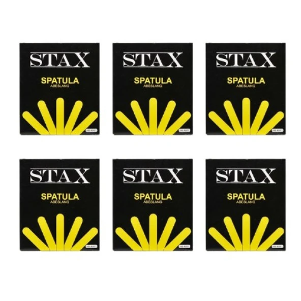 Stax Spatula Sir Ağda Çubuğu 6  Lı Set ürün görseli 1
