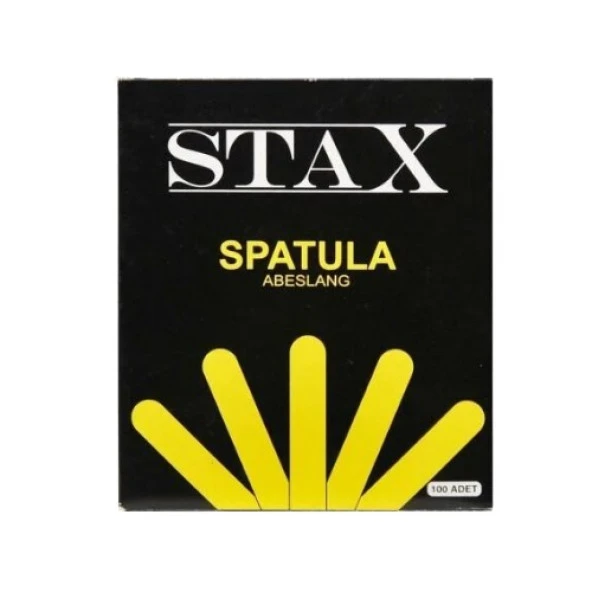 Stax Spatula Sir Ağda Çubuğu 6  Lı Set - Resim 2