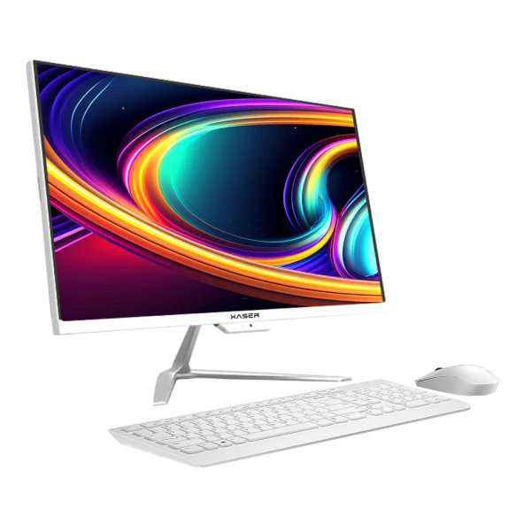 Xaser Xs007 i3 4130 8GB Ram 128GB SSD 23.8" Webcam + Wifi All In One Bilgisayar ürün görseli 1