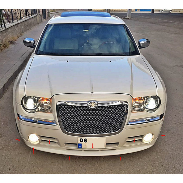CHRYSLER 300C ÖN TAMPON EKİ - FİBER - BOYASIZ ürün görseli 1