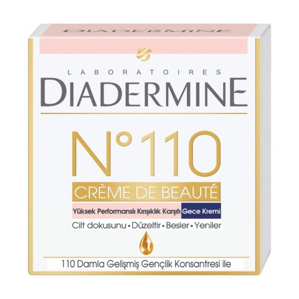 Diadermine No 110 Gece Kremi 50 ml 30 + ürün görseli 1