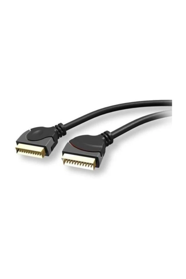 Scart Kablosu 24k Altın 2 Metre - Resim 2