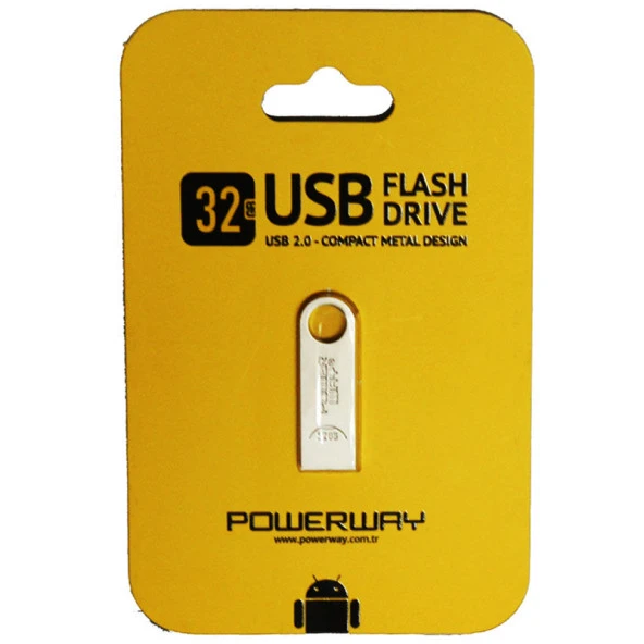 Hello 32 Gb Hafızalı Metal Gövde Yüksek Hızlı USB Flash Bellek ürün görseli 1
