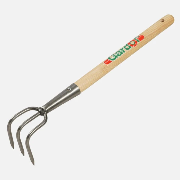 Küçük 3 Çatallı Tırmık 45 Cm ürün görseli 1