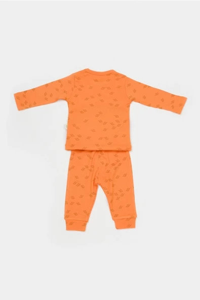 Bebek 3’lü Takım (Pantolon, Uzun Kol T-shirt, Şapka), Bebek ve Yenidoğan Serisi - CSYM25505 - Resim 4