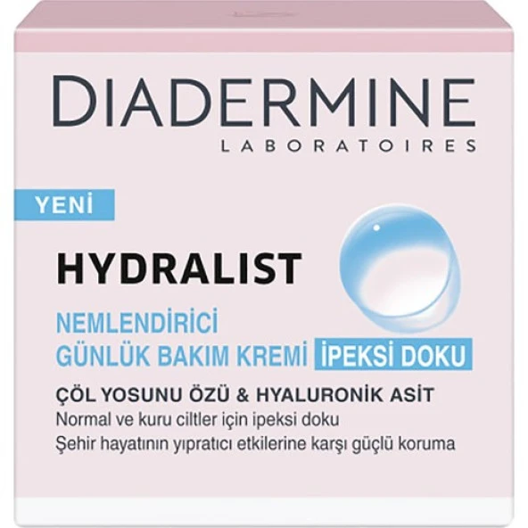 Diadermine Nemlendirici Krem İpeksi Doku 50 ml Hydralist Silky Cream ürün görseli 1