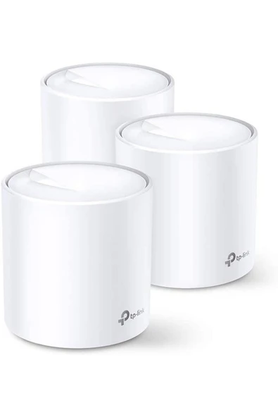 TP-LINK Deco X60(3-pack), Ax3000 Mbps Tüm Ev Mesh Wi-fi 6 Sistemi ürün görseli 1