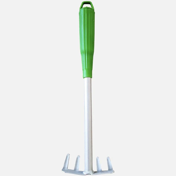 Çelik Bahçe Toprak Tırmığı 315 mm Yeşil Saplı ürün görseli 1