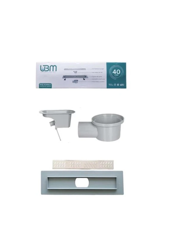 Ubm Duş Kanalı 40 cm ürün görseli 1