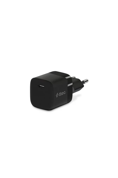 Ttec Smartcharger 30W Pd Usb-C Seyahat Hızlı Şarj Aleti Siyah ürün görseli 1