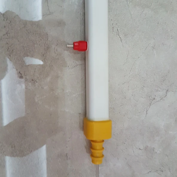 Nipel Tavuk Suluk 20 Cm 1 Nipelli Kare  Boru ürün görseli 1
