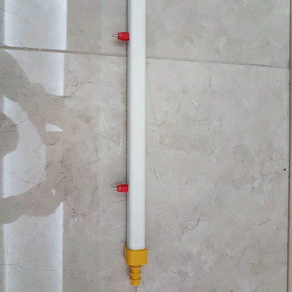 Nipel Tavuk Suluk 40 Cm 2 Nipelli Kare  Boru ürün görseli 1
