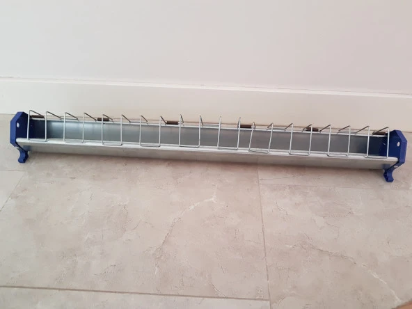 Güvercin Civciv Metal Galvaniz Yemlik 100 Cm 5  Adet ürün görseli 1