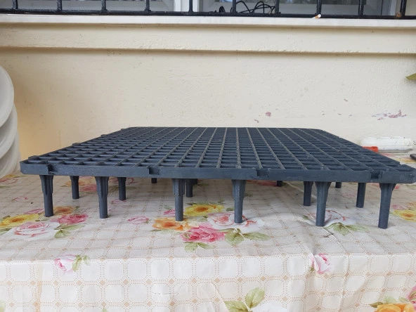 Kümes Taban Izgara 50cm ×50cm Yüksekli̇k 8 Cm 4 M2 16  Adet ürün görseli 1